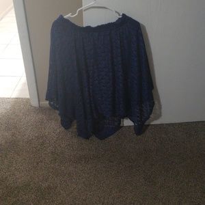 Blue skirt